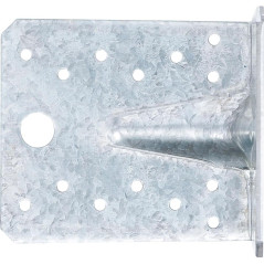 Connecteur d Angle avec Bourrelet 105x105x90x3 mm - Renforcé pour Assemblage Solide - BGS