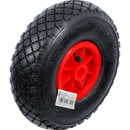 Roue sur Pneu 260 mm - Résistante et Polyvalente - BGS