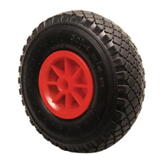 Roue sur Pneu 260 mm - Résistante et Polyvalente - BGS