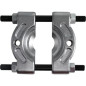 Roue Fixe Ø100 mm - Socle à Visser - Résistante et Polyvalente pour Mobilier et Équipements - BGS