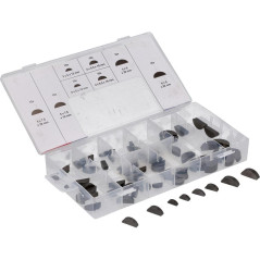 Assortiment de Clavettes 80 pcs - Fixation et Assemblage Fiables, Acier, Variées - D-Work