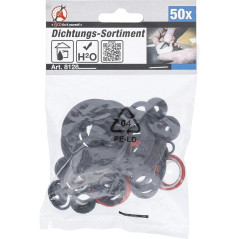 Assortiment de Joints d Étanchéité 50 Pièces - Polyvalent et Durable - BGS