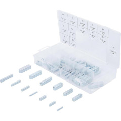 Assortiment de Clavettes 60 pcs - Fixation et Assemblage Sécurisés - Acier, Variées - D-Work