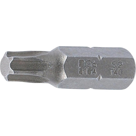 Embout Torx T40 8 mm x 30 mm - Profil T, Haute Précision, Acier - D-Work