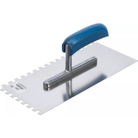 Taloche Dentée Inoxydable 280x130 mm - Dents Rectangulaires - Finition Précise et Durable - BGS