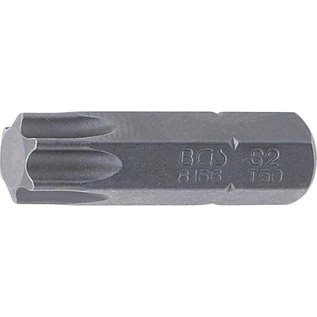 Embout T50 Torx 8 mm x 30 mm - Profil T, Haute Précision, Acier - D-Work