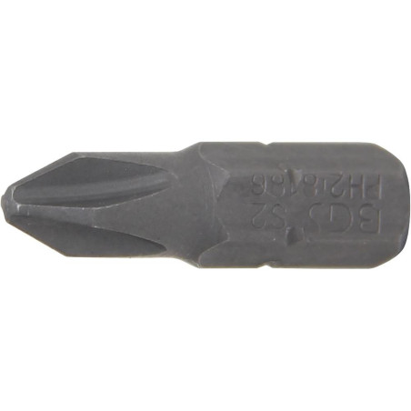 Embout Cruciforme PH2 6,3 mm (1/4 ) - Longueur 25 mm - Précision et Compatibilité - BGS
