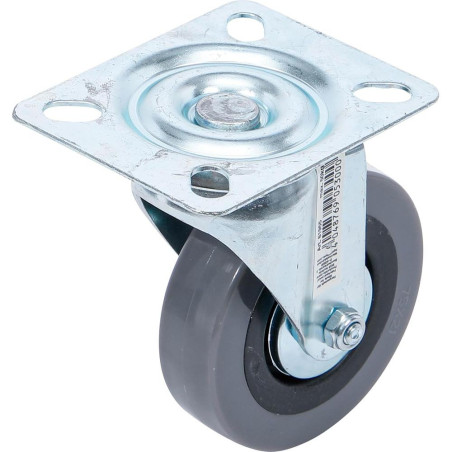 Roulette de Direction Ø75 mm - Socle à Visser - Résistante et Maniable - BGS