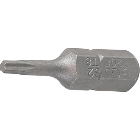Embout 25 mm 6,3 mm (1/4 ) Profil T Torx T8 Précision et Compatibilité - BGS