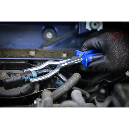 Pince pour Conduit de Combustible 230 mm - Acier, Précision et Robustesse, Pro - D-Work