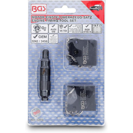 Coffret de Calage pour Audi VW V6 TDI - 1 Set - Précision et Fiabilité - BGS