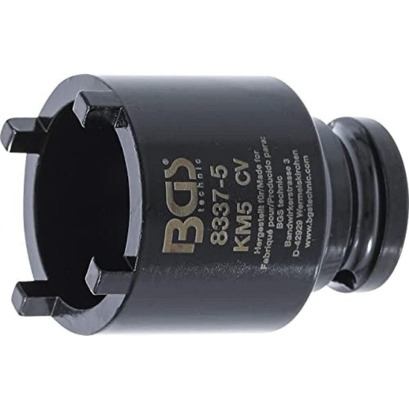 Douilles à Ergots KM5 - Dent Extérieure - Acier Résistant - Fixation Sécurisée - BGS