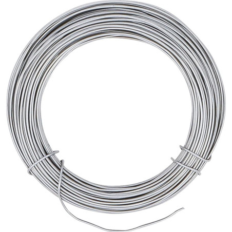 Fil de Fer de Sécurité 15 m - Acier Inoxydable - Résistant et Durable - D-Work