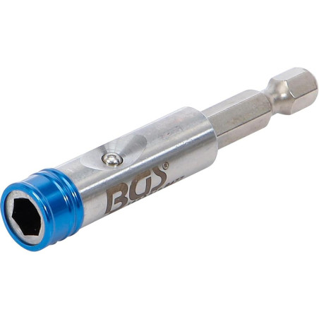 Douille à Embouts avec Raccord Rapide 6,3 mm (1/4 ) - Acier, Précision et Rapidité d Utilisation - BGS