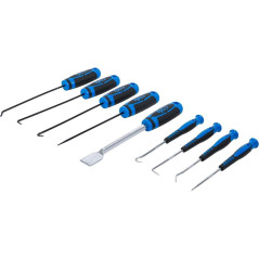 Jeu de Crochets et d'Aiguilles 9 pcs - Pro, Acier, Précision et Polyvalence - D-Work