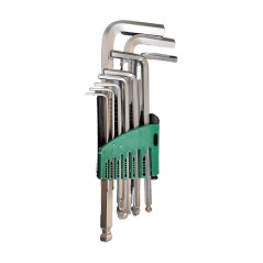 Support Démo pour Jeu de Clés Allen - Dimensions 9,5x4,5x26,5 cm - Plastique Robuste - Organisation et Présentation Pratiq - BGS