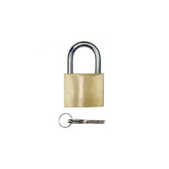 Cadenas Type S 32 mm - Acier, Compact et Sécurisé - BGS