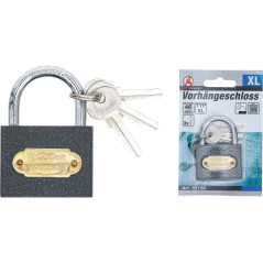 Cadenas XL 46 mm - Acier, Sécurité Renforcée - D-Work