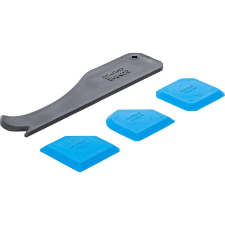 Jeu de Lissage Silicone 4 pcs - Finition Parfaite et Facilité d Utilisation, Plastique Résistant - D-Work