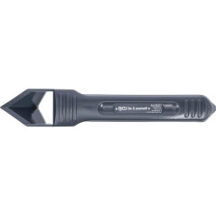 Cutter pour Joints Silicone - 26,7 cm x 3,8 cm x 0,8 cm - Lame Précise et Ergonomique - Découpe Facile et Propre - BGS