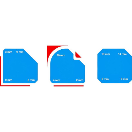 Jeu de Lissage Silicone 4 pcs - Plastique Résistant - Finition Parfaite et Facilité d Utilisation - D-Work