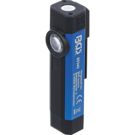 Lampe UV Baladeuse Aluminium 2,5W - Portable et Robuste - Éclairage UV Pratique, Pro - D-Work