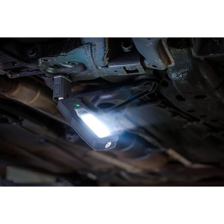Lampe de Travail COB-LED Repliable - Station de Recharge Intégrée - Puissante et Pratique - BGS