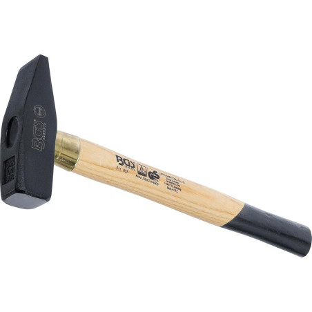 Marteau Mécanicien 800 g - Manche Bois, Norme DIN 1041 - Précision et Confort d Usage - BGS