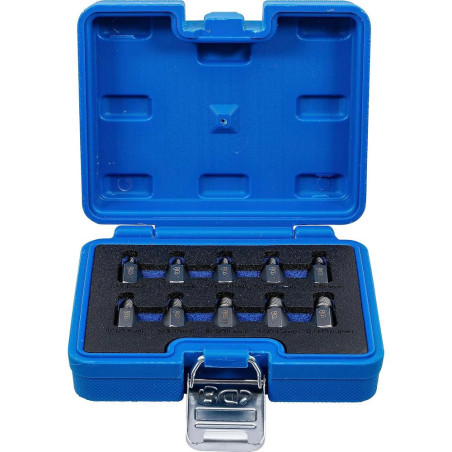 Jeu d Extracteurs de Vis 10 pcs - Dévissage Facile et Rapide, Pro - Acier Résistant - D-Work