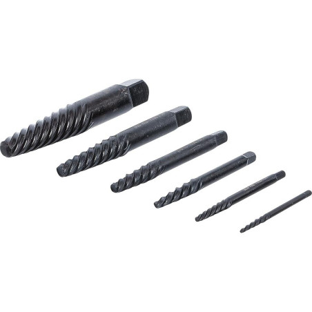 Jeu d Extracteurs de Vis 6 pcs, Acier, Précision et Robustesse, Pro - D-Work