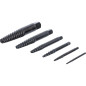 Jeu d Extracteurs de Vis 6 pcs - Acier, Précision et Robustesse, Pro - D-Work Jeu d Extracteurs de Vis 6 pcs - Acier, Précision et Robustesse, Pro - D-Work