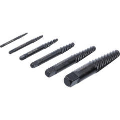 Jeu d Extracteurs de Vis 6 pcs - Acier, Précision et Robustesse, Pro - D-Work