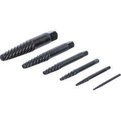 Jeu d Extracteurs de Vis 6 pcs, Acier, Précision et Robustesse, Pro - D-Work