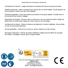 Jeu d Extracteurs de Vis 6 pcs, Acier, Précision et Robustesse, Pro - D-Work