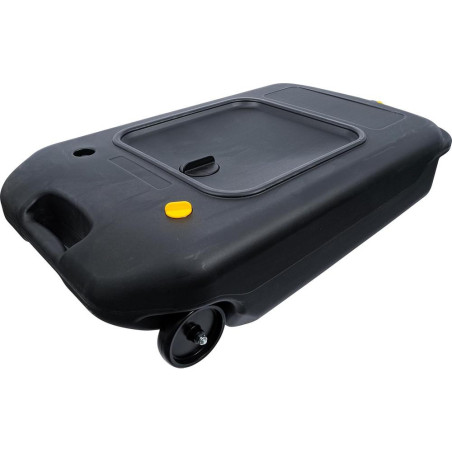 Bidon de Collecte d’Huile Mobile 40 L - Bec Verseur, Grande Capacité - Pratique et Facile à Utiliser - BGS