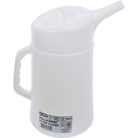 Broc 5L - Plastique Résistant - Usage Polyvalent et Pratique - BGS