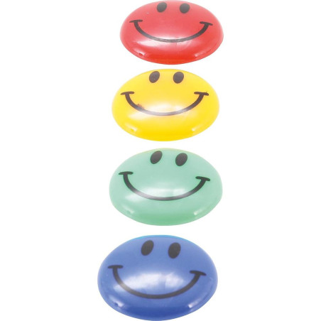 Jeu d'Aimants Smile D.40 mm - 4 pcs - Puissants et Pratiques, Pro - D-Work
