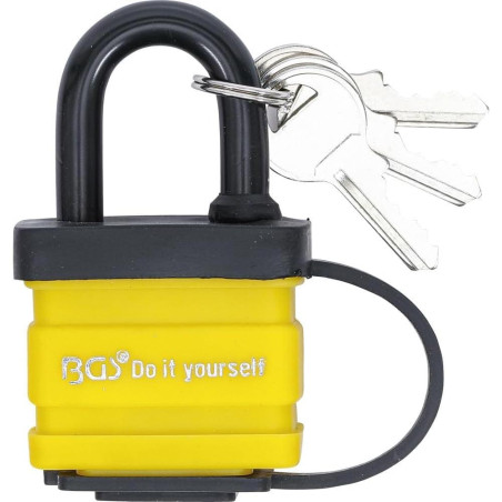 Cadenas 40 mm - Hydrofuge, Résistant à l Eau - Sécurité Fiable - BGS