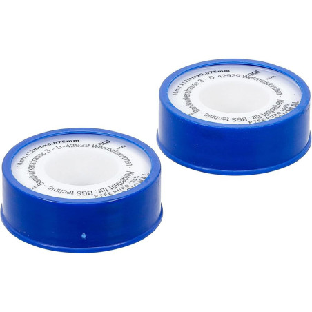 Isolant PTFE 10 m - 2 pcs, l. 7,9 cm, Ep. 2,4 cm - Résistant et Isolant Thermique - D-Work