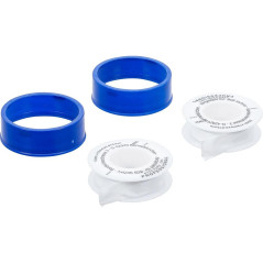 Isolant PTFE 10 m - 2 pcs, l. 7,9 cm, Ep. 2,4 cm - Résistant et Isolant Thermique - D-Work