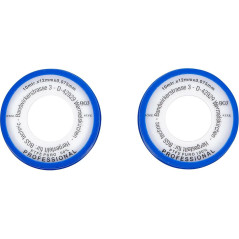 Isolant PTFE 10 m - 2 pcs, l. 7,9 cm, Ep. 2,4 cm - Résistant et Isolant Thermique - D-Work