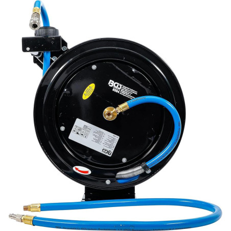 Enrouleur Air Mural Automatique 15 m - Robuste et Pratique - BGS