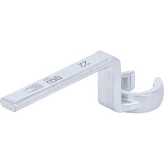 Clé à Œil Spéciale pour Sondes Lambda 22 mm - Acier, Ouverte - Précision et Durabilité - BGS