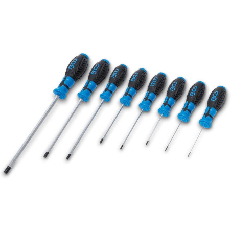 Jeu de Tournevis Six Pans Intérieurs 8 pcs - Acier Résistant - Précision et Confort d Utilisation - D-Work