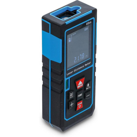 Mètre Laser Numérique - 12.7x6.3x17.3 cm - Précision et Facilité d Usage - BGS