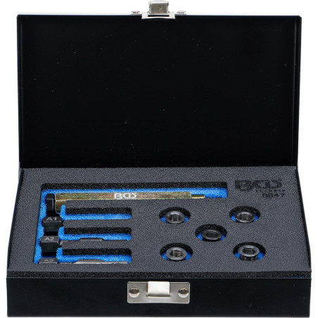 Kit de Réparation Filet de Bougie M8 x 1,0 - Réparation Précise et Durable, Acier, Pro - D-Work