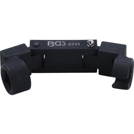 Clé de Conduites de Carburant Flexible 11 mm - Précision et Maniabilité, Acier, Zones Difficiles - D-Work