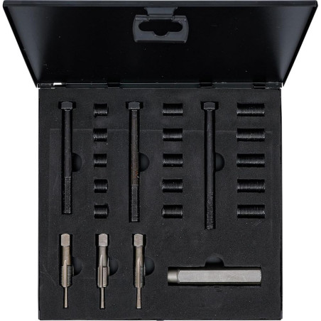 Kit de Réparation Filet de Bougie M12 x 1,25 - Réparation Fiable et Durable - BGS