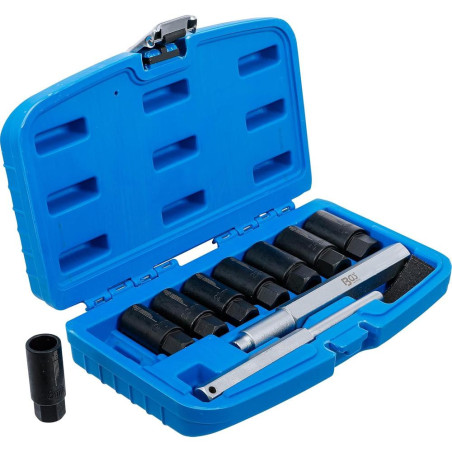 Kit de Démontage d’Écrous Antivol 10 Pièces - Acier Résistant - Sécurité et Facilité d’Utilisation - BGS