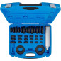 Coffret d Extracteurs à Frapper 36 pièces - Nylon - Extraction Facile et Durable - BGS